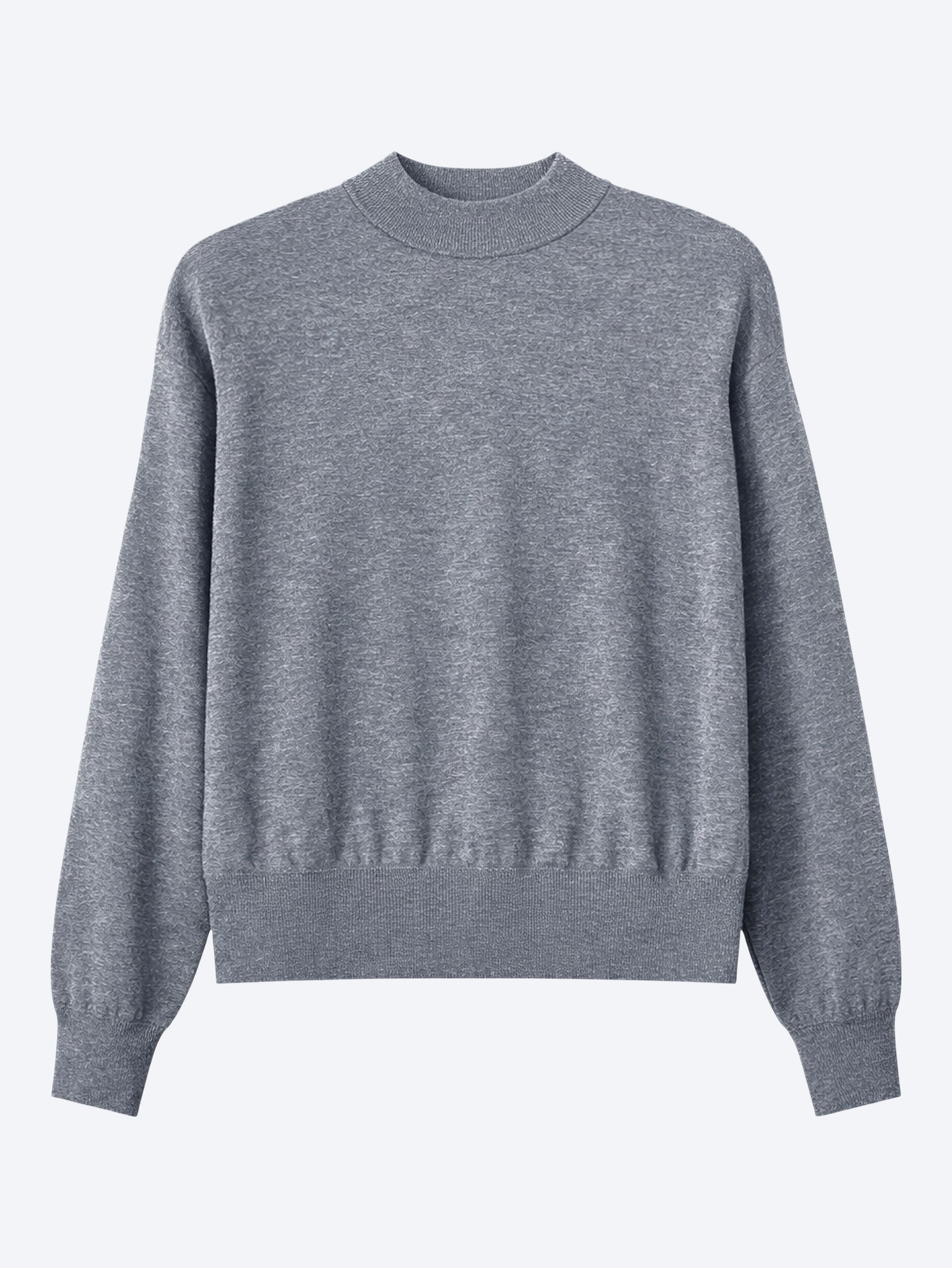 Rue wattierter Pullover mit hohem Kragen 1