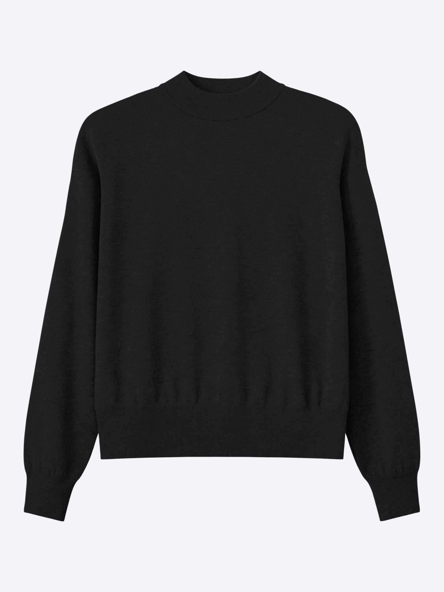 Rue wattierter Pullover mit hohem Kragen 1