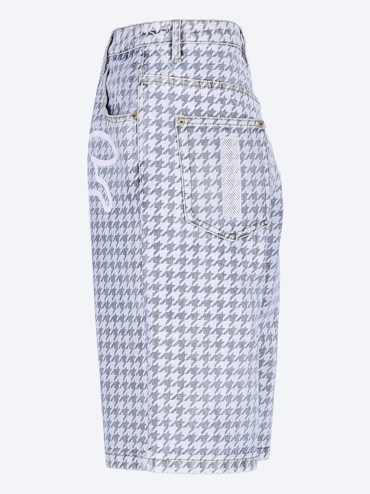 Short en denim de chien coulant 2