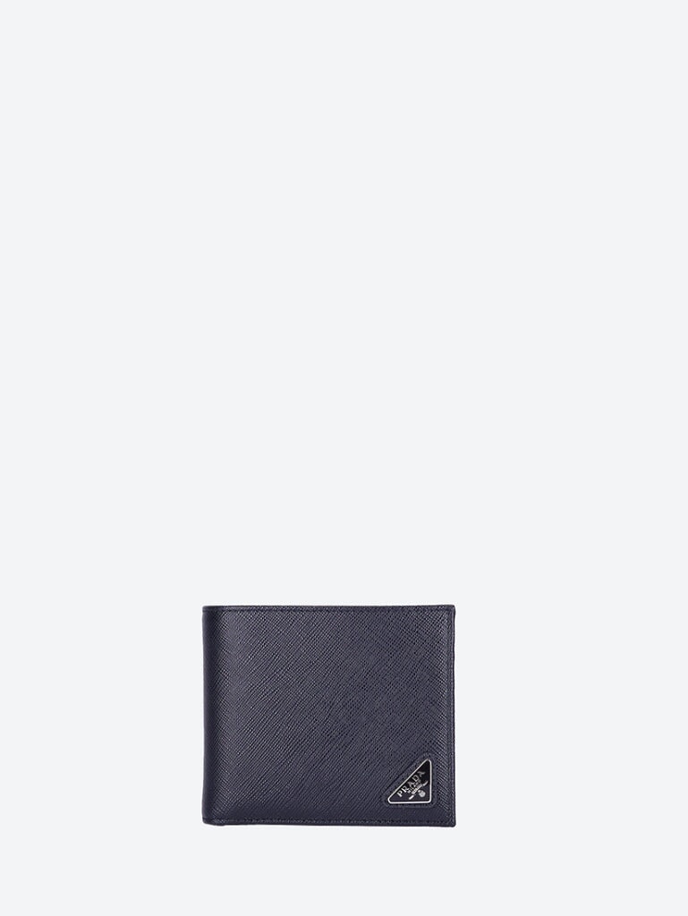 Portefeuille triangulaire Saffiano 1