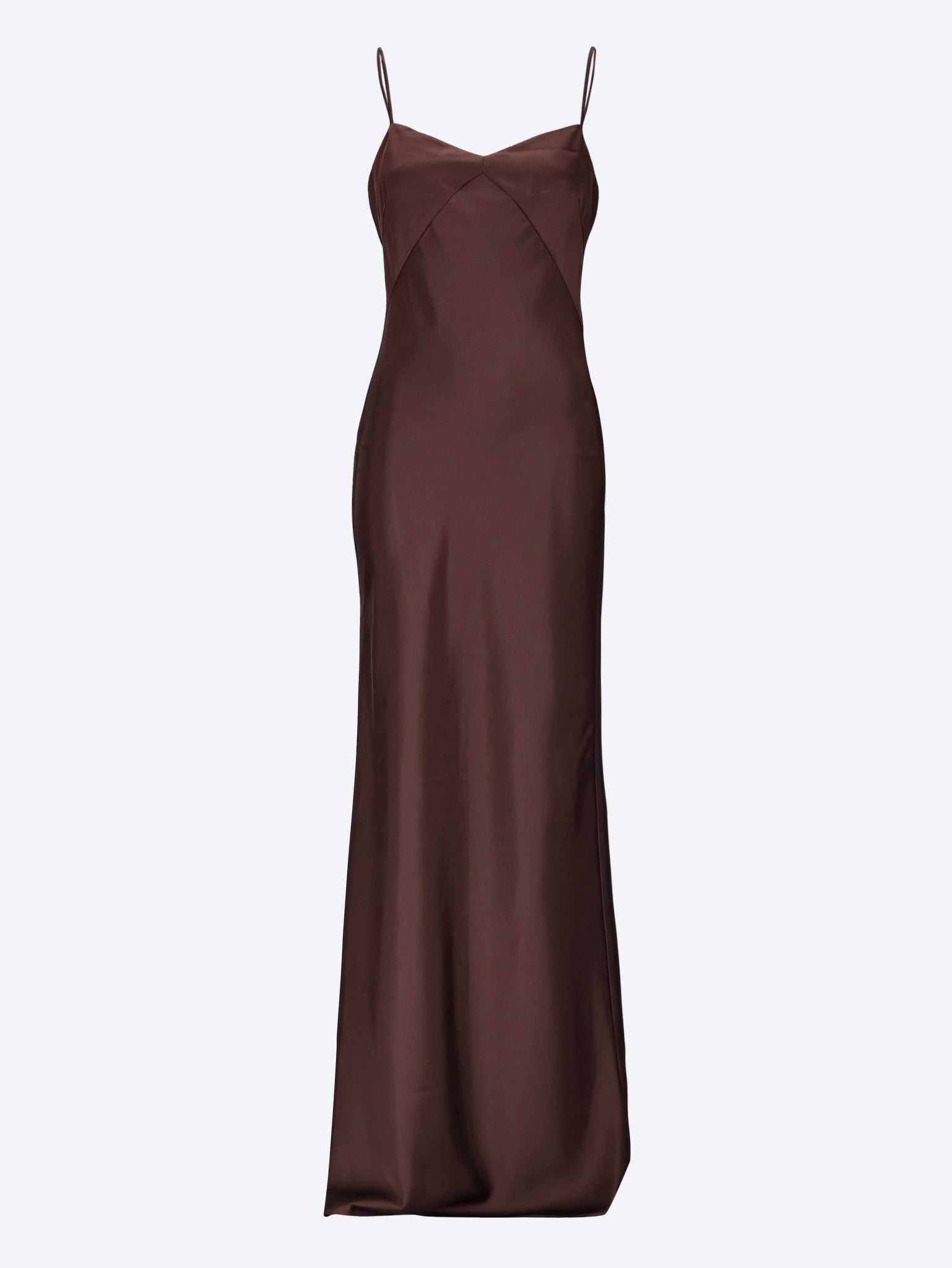 Satin maxi slip dress 1