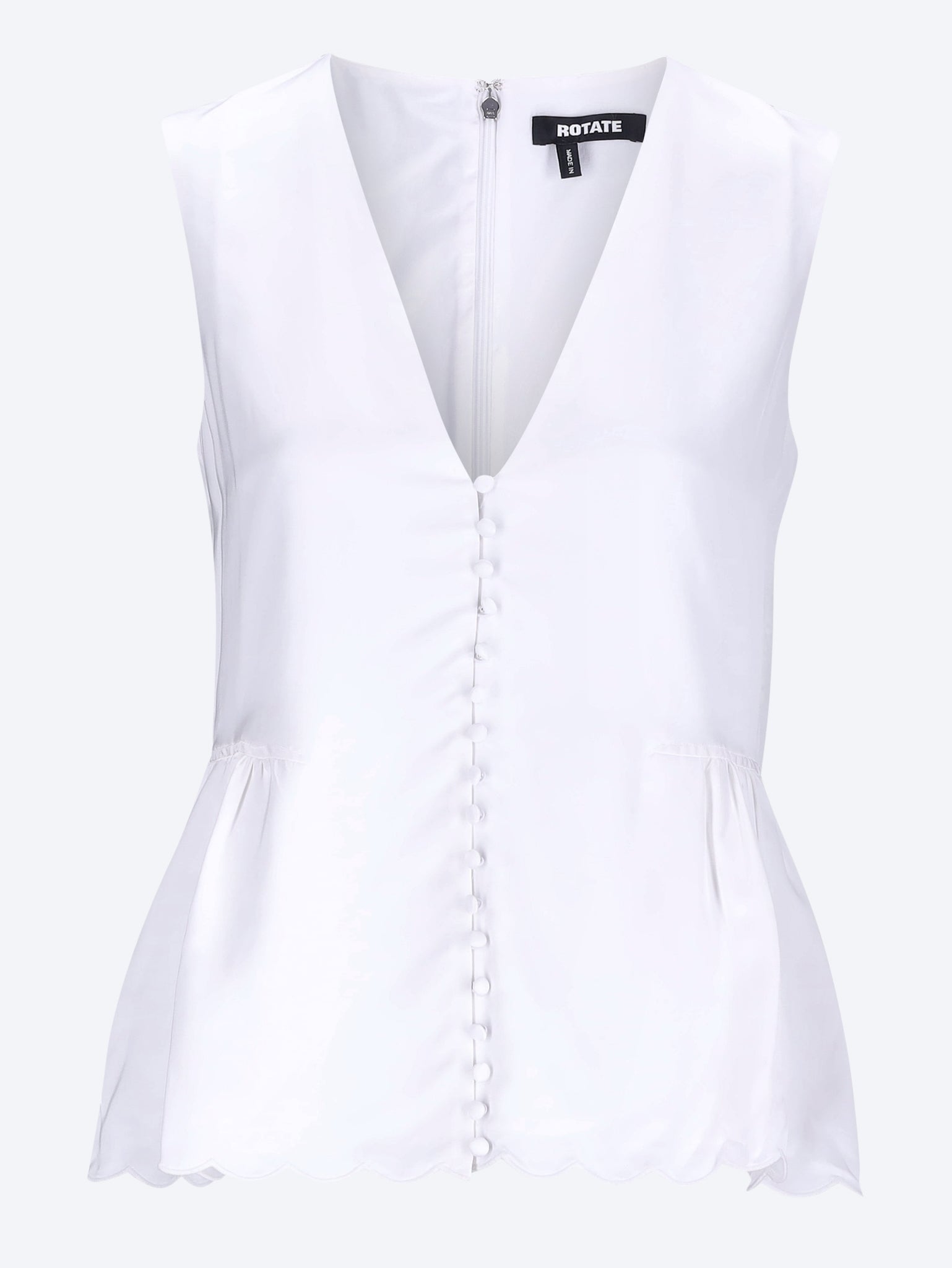 Satin sleeveless top 1