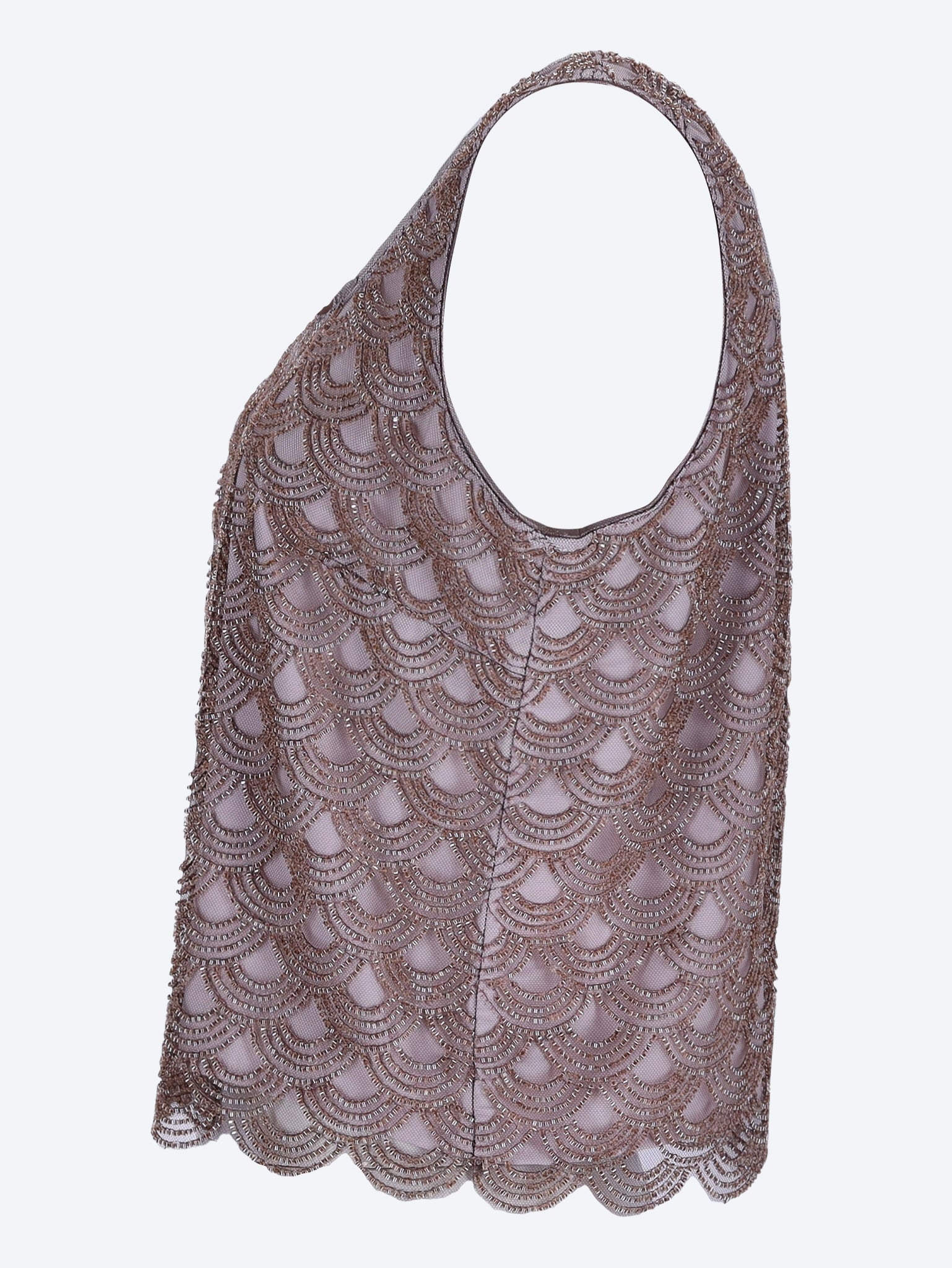 Scallop sequin top 2