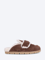 Scamosciato winter leather loafers ref: