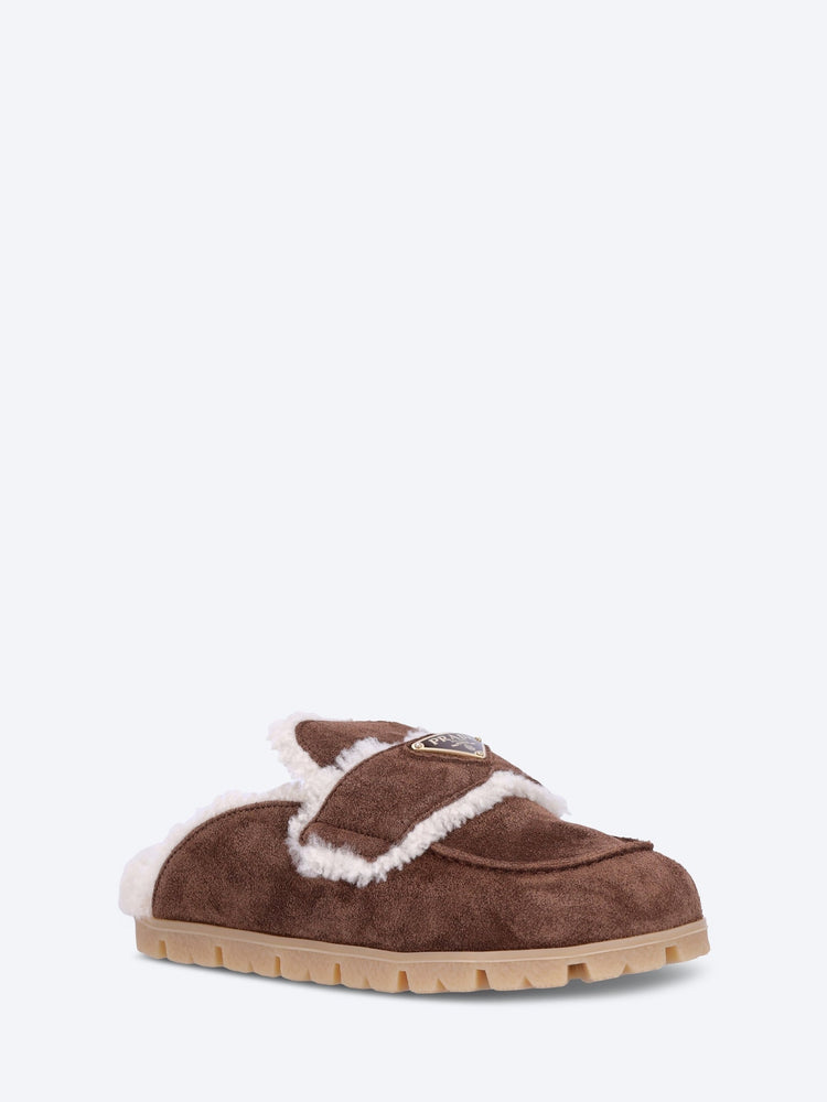 Scamosciato winter leather loafers 2
