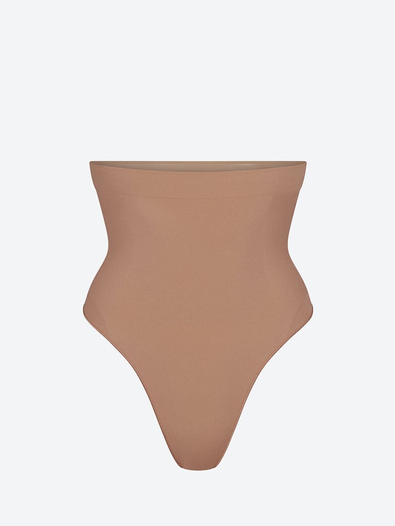 Seamless sculpt high waist thong 1