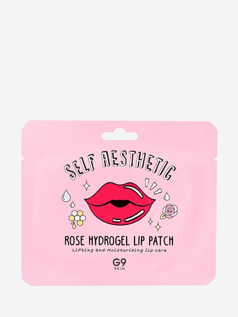 Patch pour les lèvres en hydrogel rose auto-esthétique 1