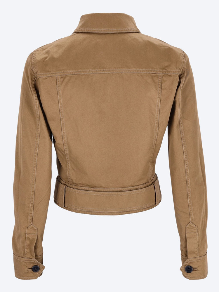 Cotton jacket in cotton serge 3