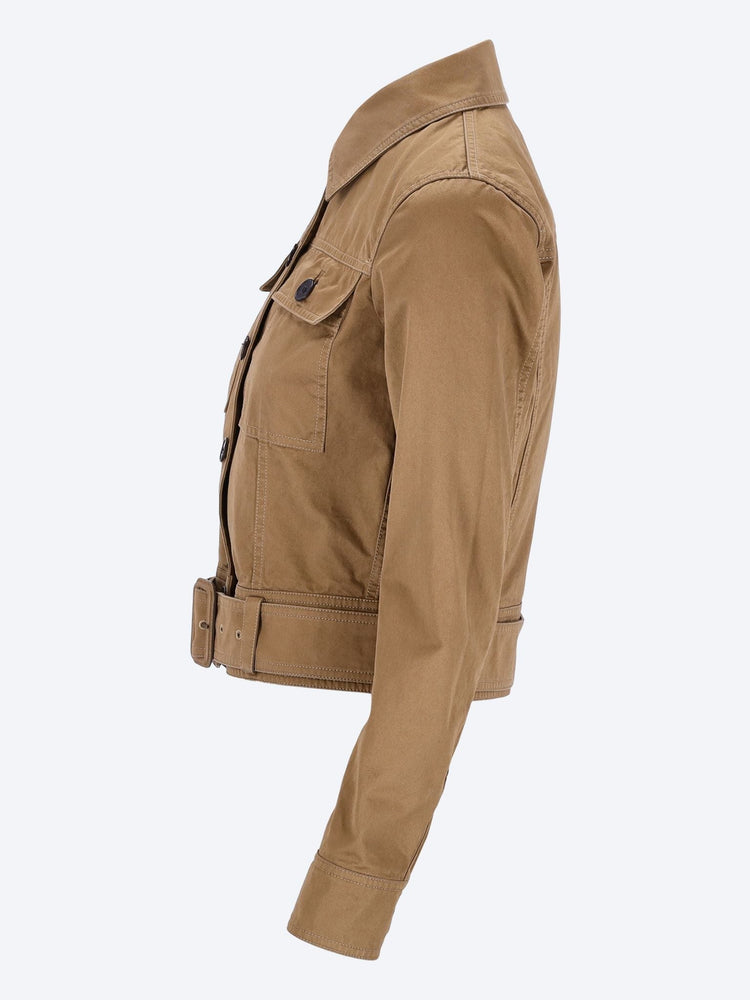 Cotton jacket in cotton serge 2