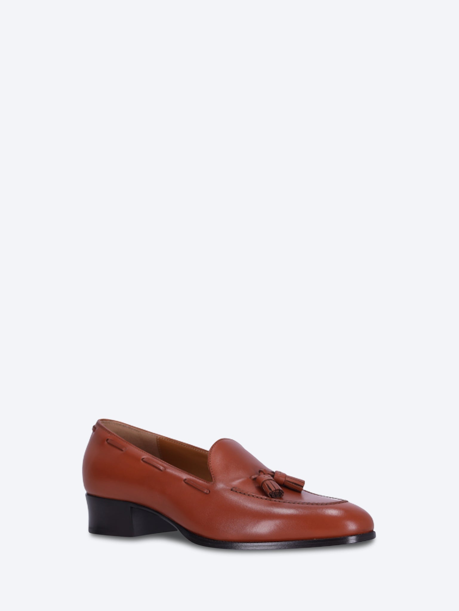 Serge-Loafer mit Quasten 2