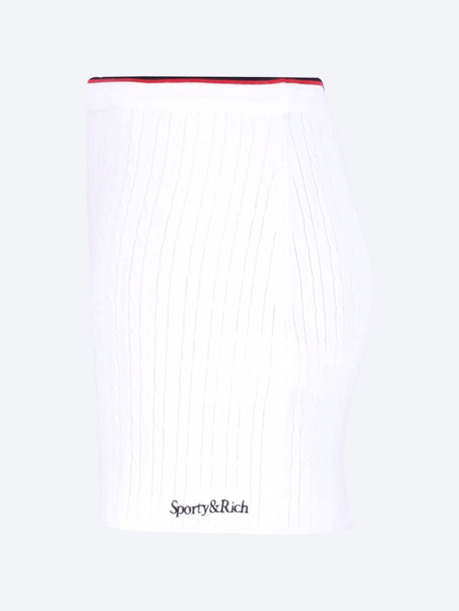 Serif logo mini cable skirt 2