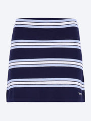 Serif Logo Silk Pique Aline Jupe ref: