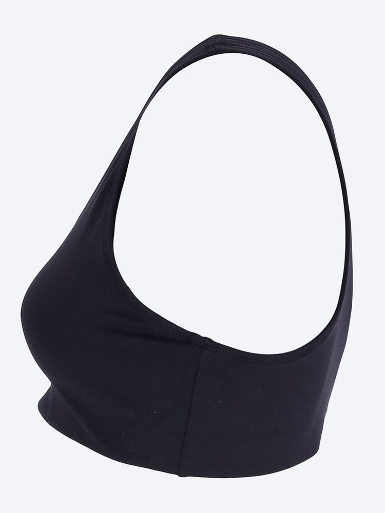 Serif logo sport bra 2