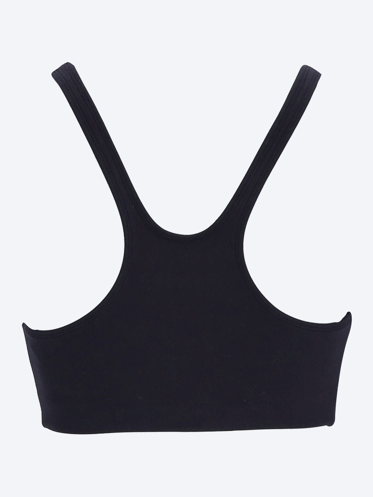 Serif logo sport bra 3