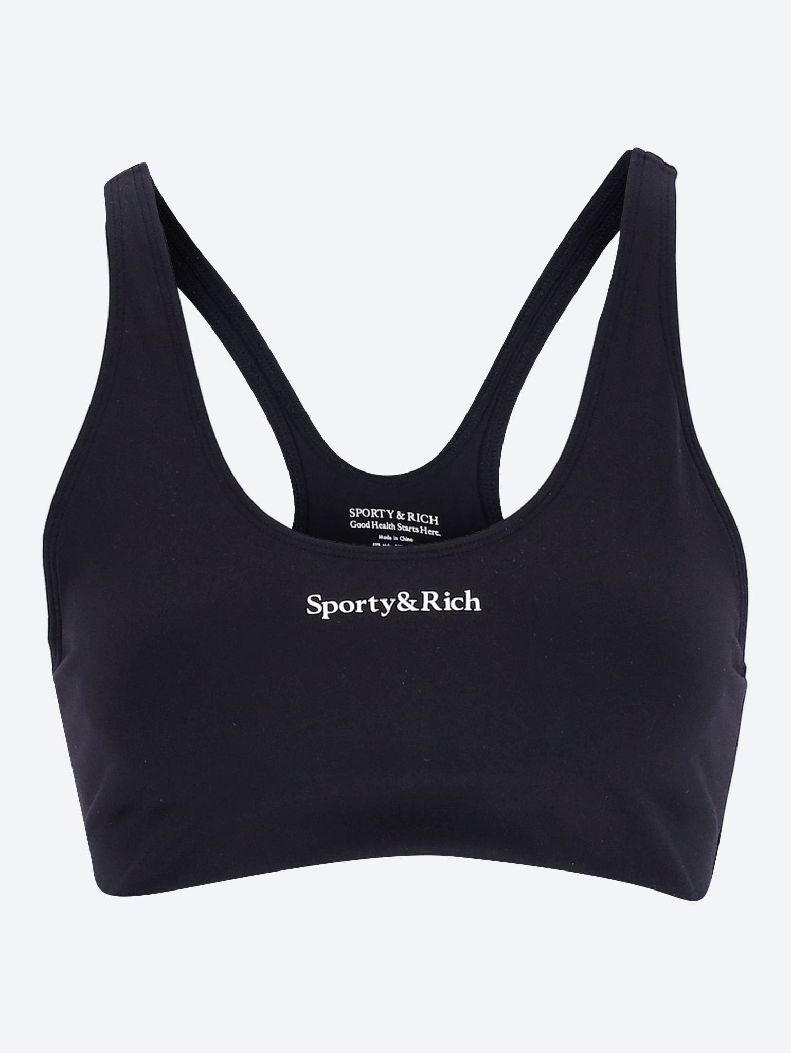 Serif logo sport bra 1