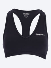 Serif logo v neck sports bra ref: