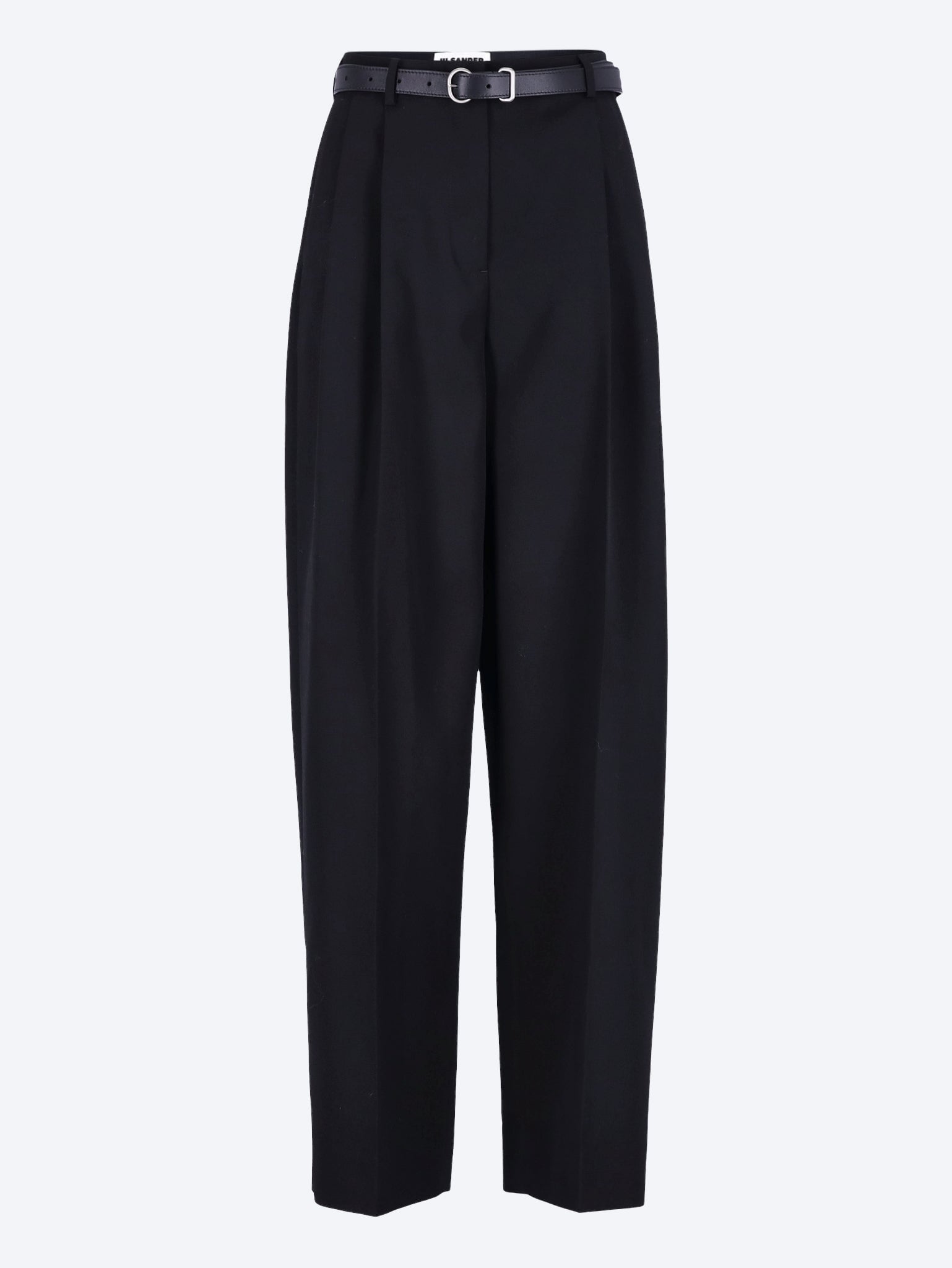 Pantalon de gabardine en laine tranchante 1