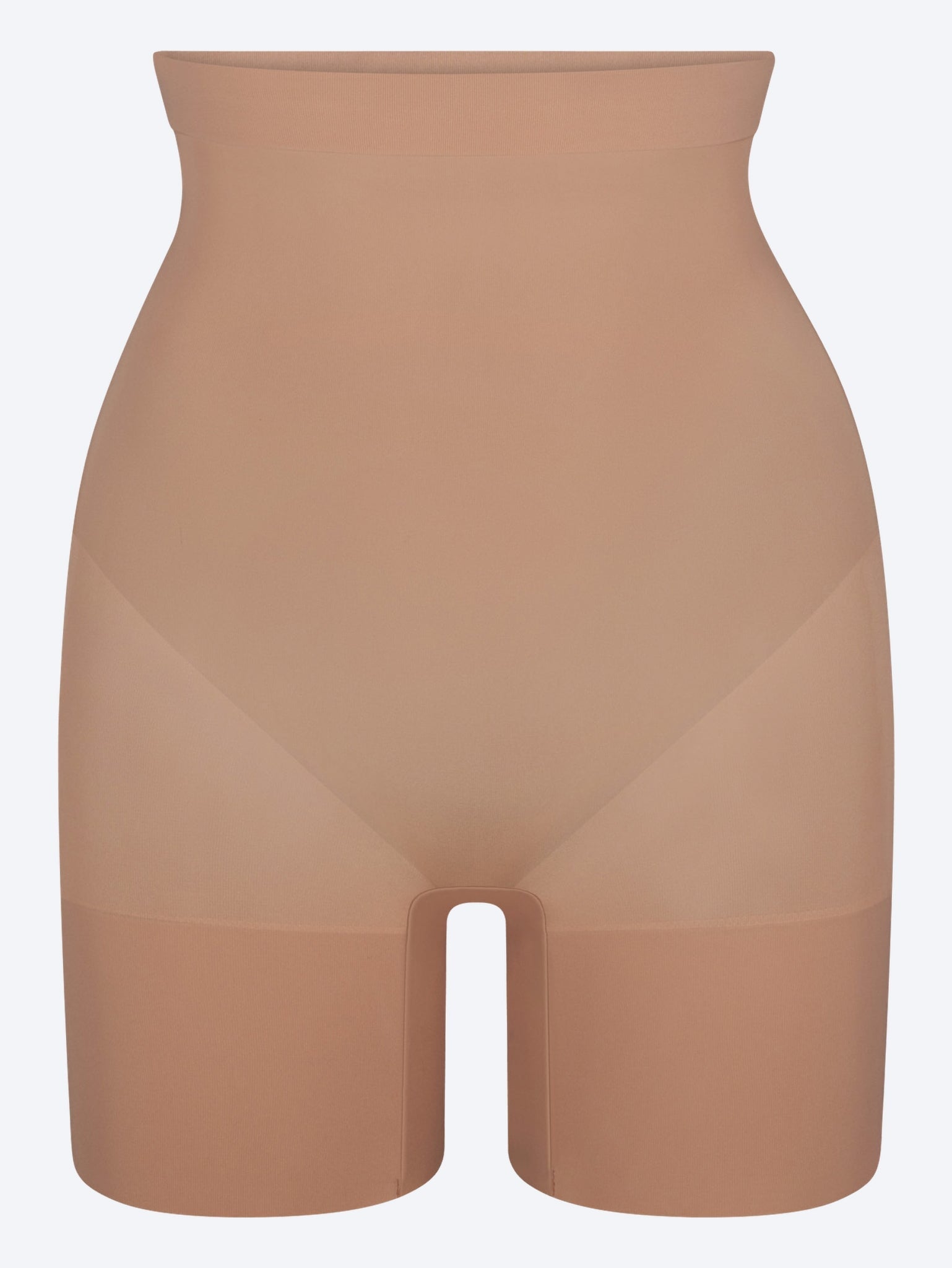 Sheer seamless mid thigh shorts 1