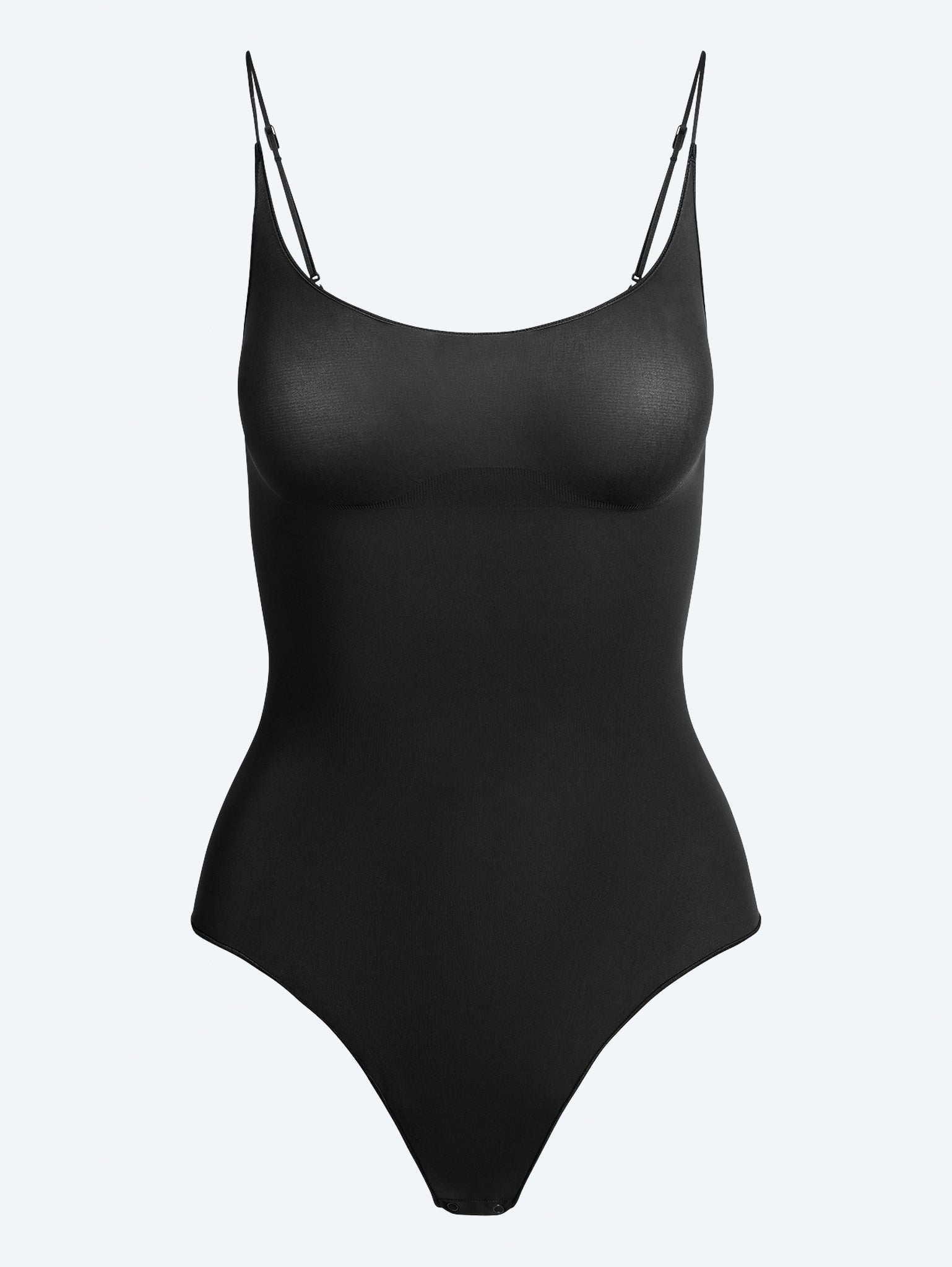 Sheer seamless thong bodysuit 1