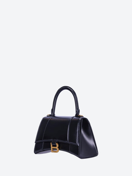 Shiny box calfskin handbag