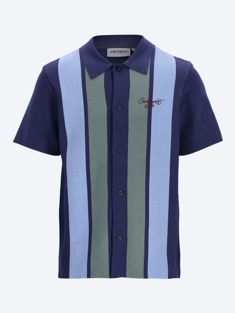 Short sleeve memory knit shirt 1