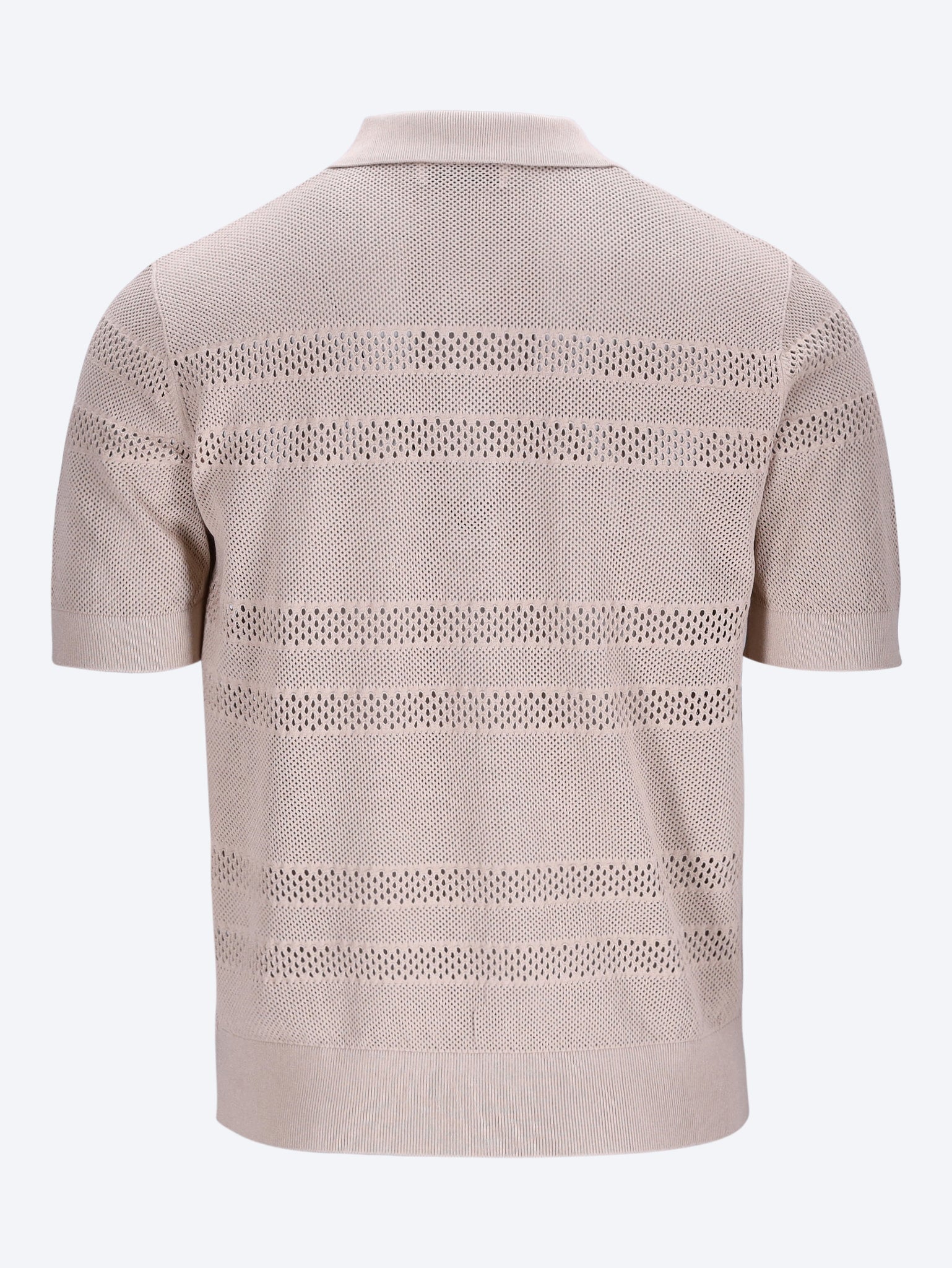 Short-sleeve mesh polo shirt 2
