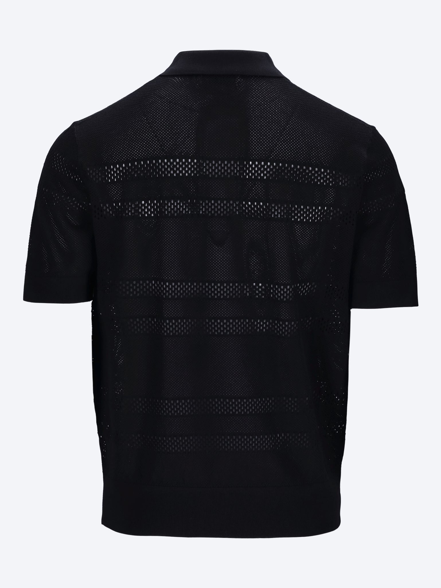 Short-sleeve mesh polo shirt 2