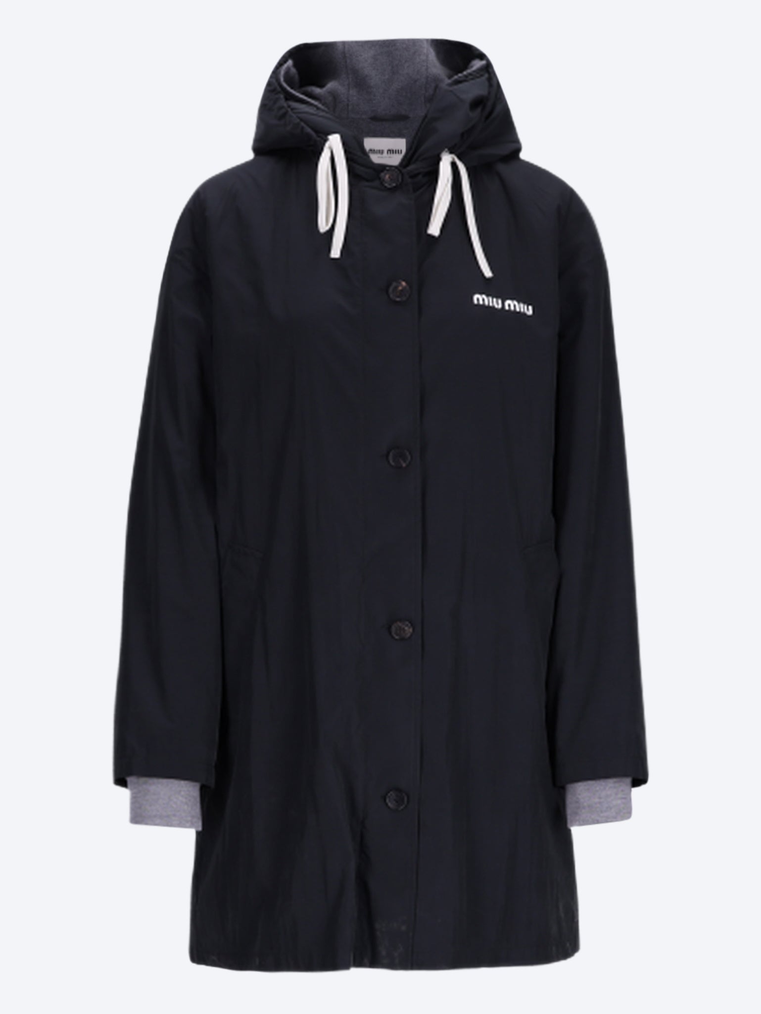 Einreihige Fleece-Caban-Jacke 1