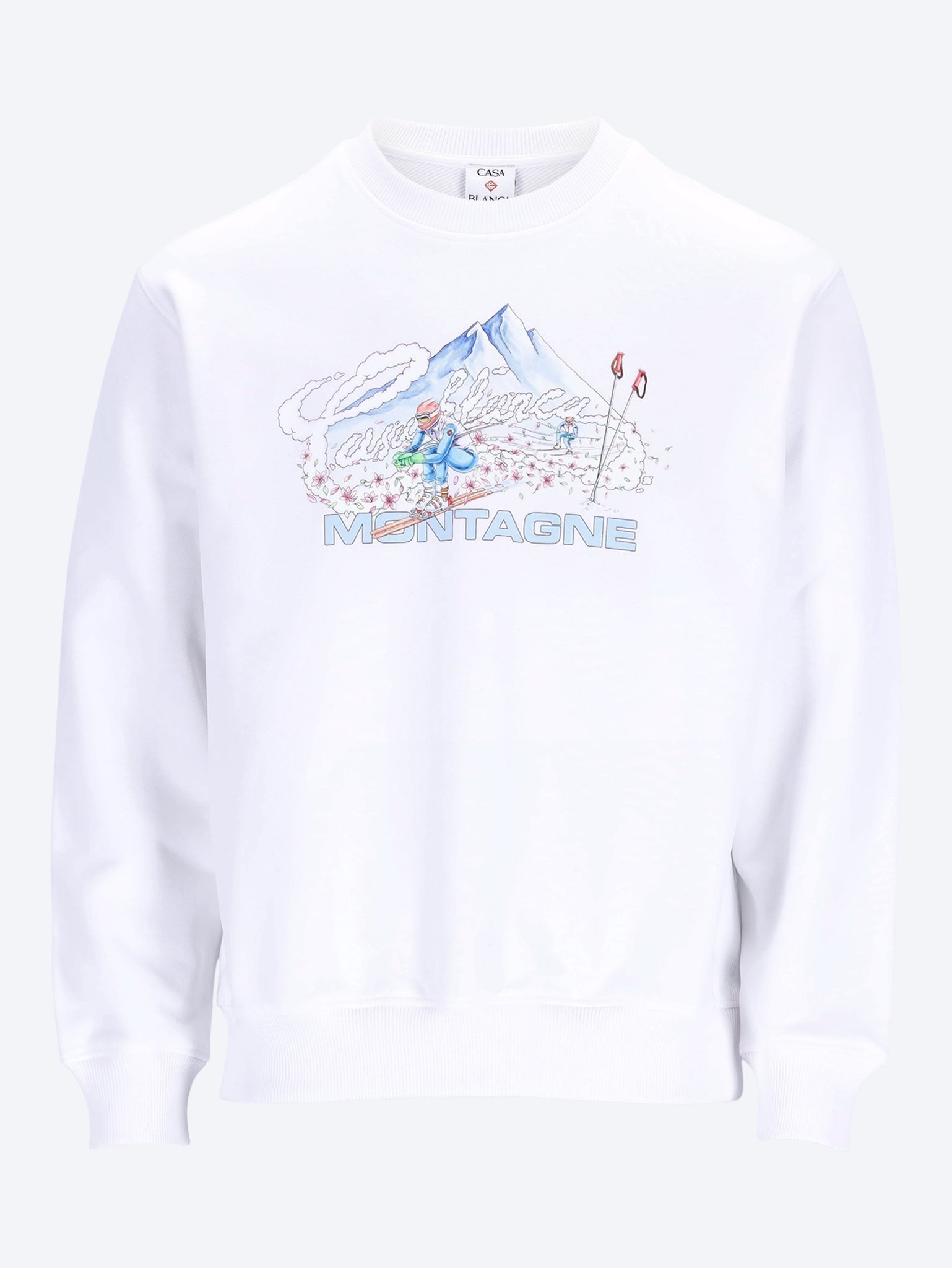 Casablanca WPF25JTS04603WHITE 関税送料込 カサブランカ Casablanca Casablanca T-shirts and Polos