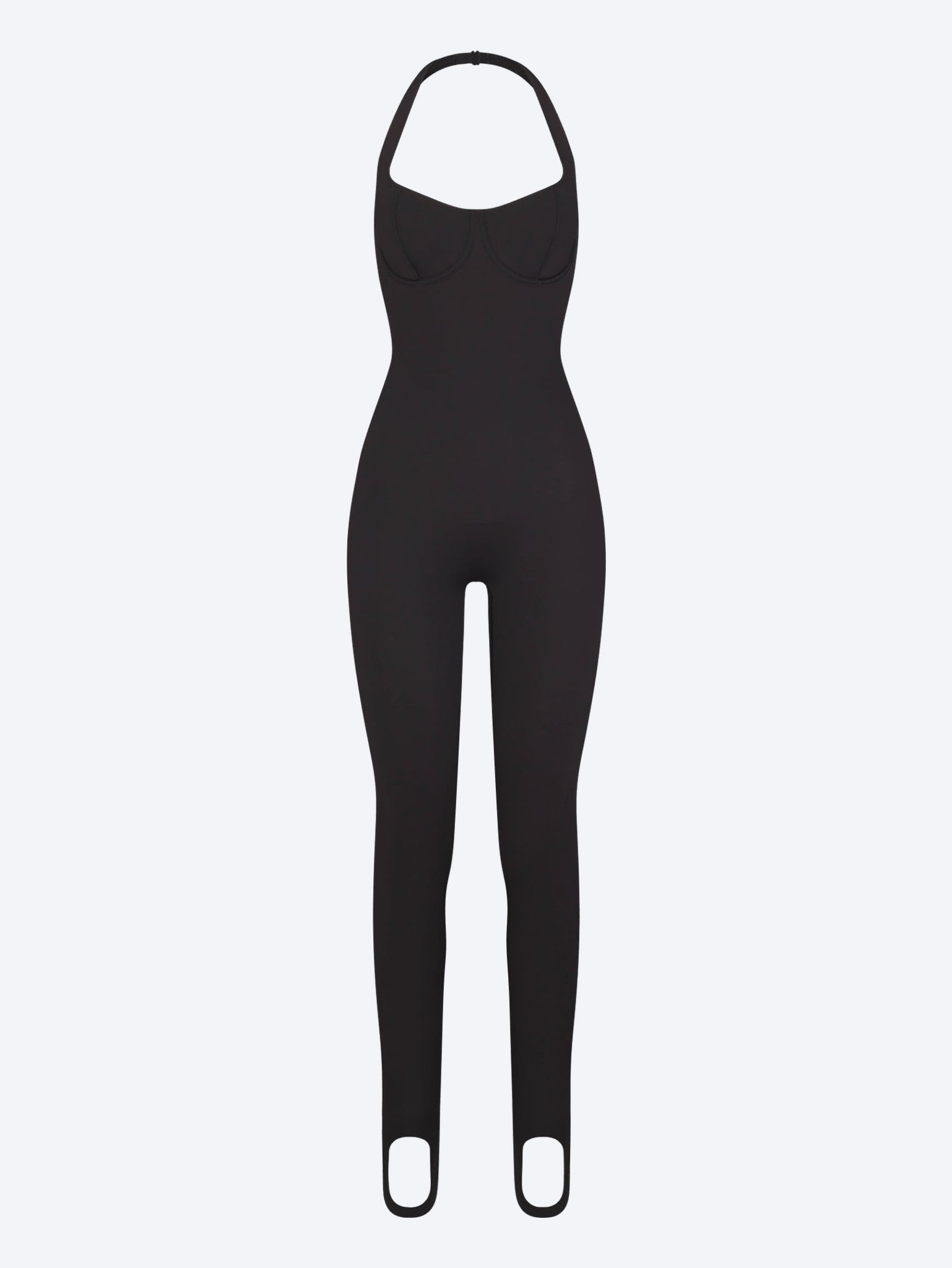 Skims Body Neckholder-Catsuit mit Steigbügel 1