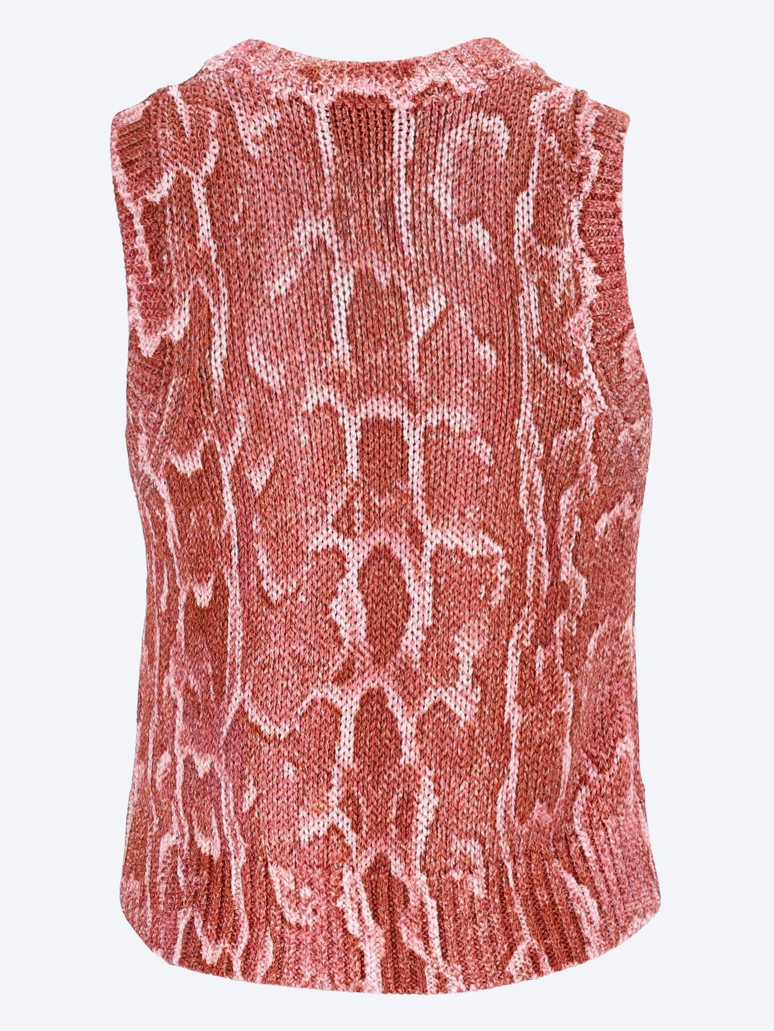 Sleeveless crewneck sweater 3