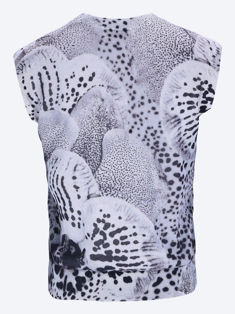 Sleeveless crewneck sweater 3