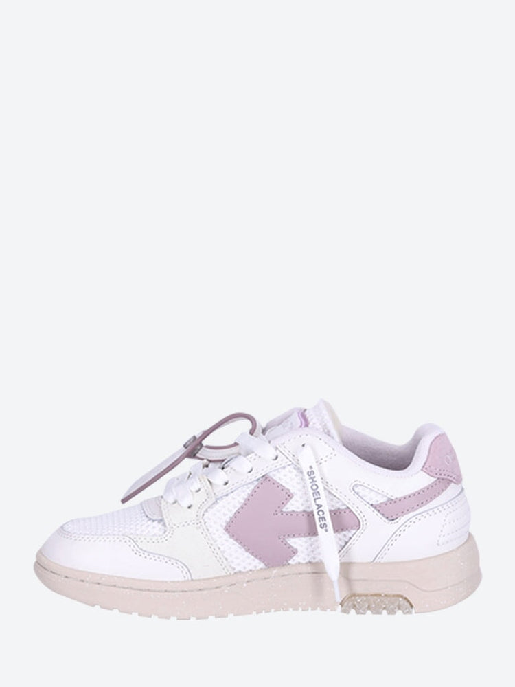 Slim out of office white/lilac sneakers 4