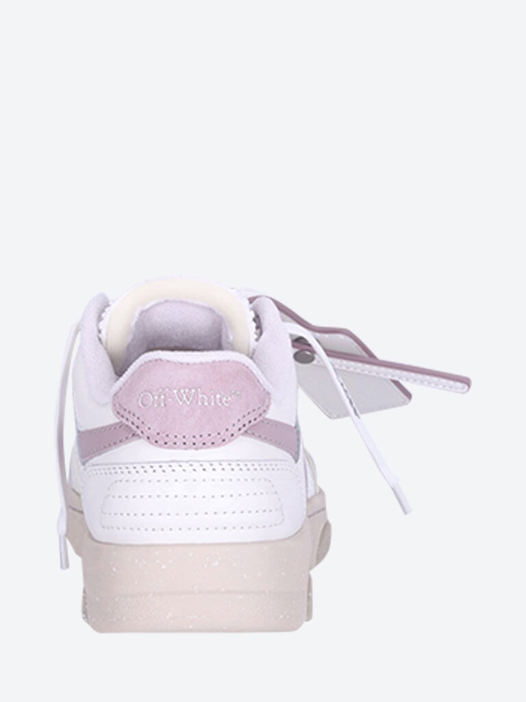 Slim out of office white/lilac sneakers 5