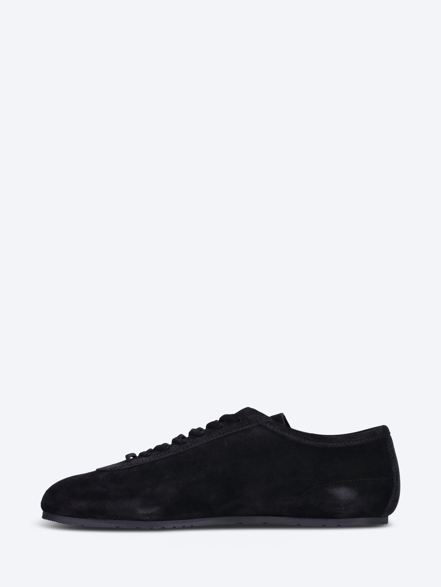 Slim suede sneaker 4