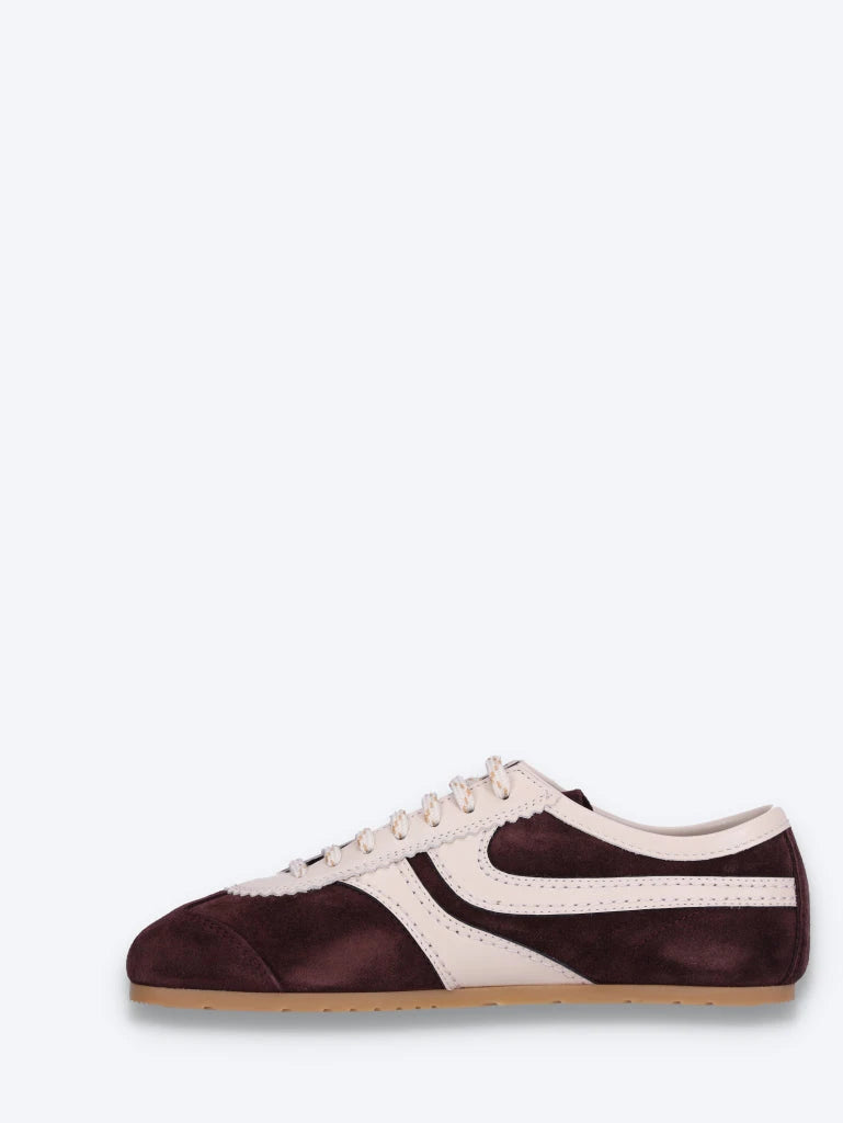 Schmaler Wildleder-Sneaker 4