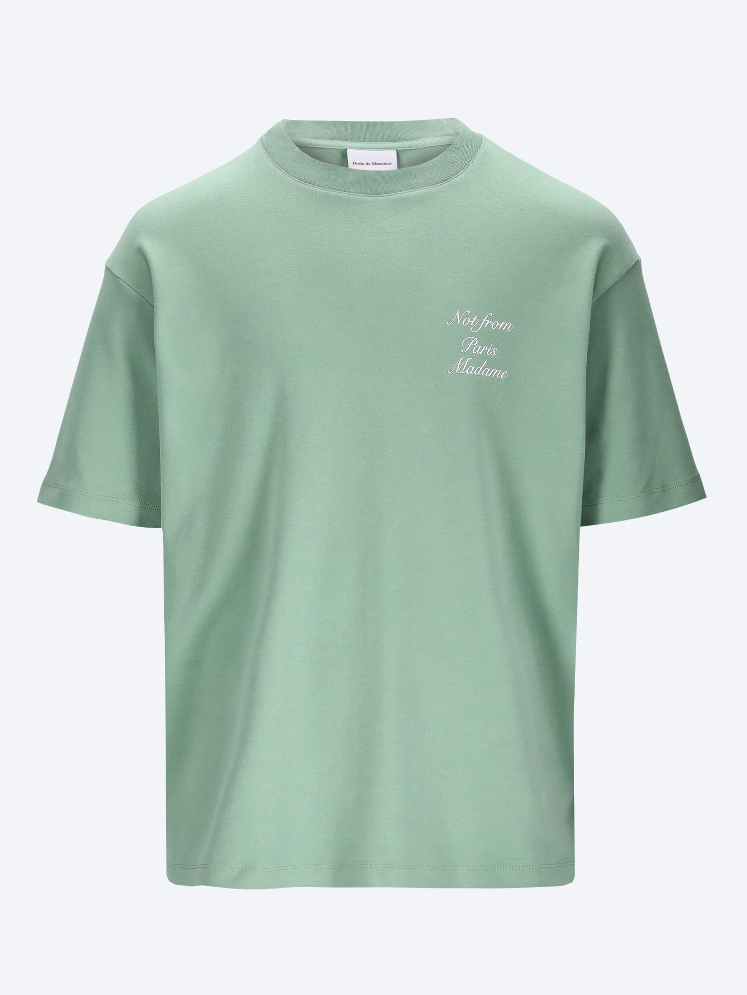 Slogan calligraphy t-shirt 1
