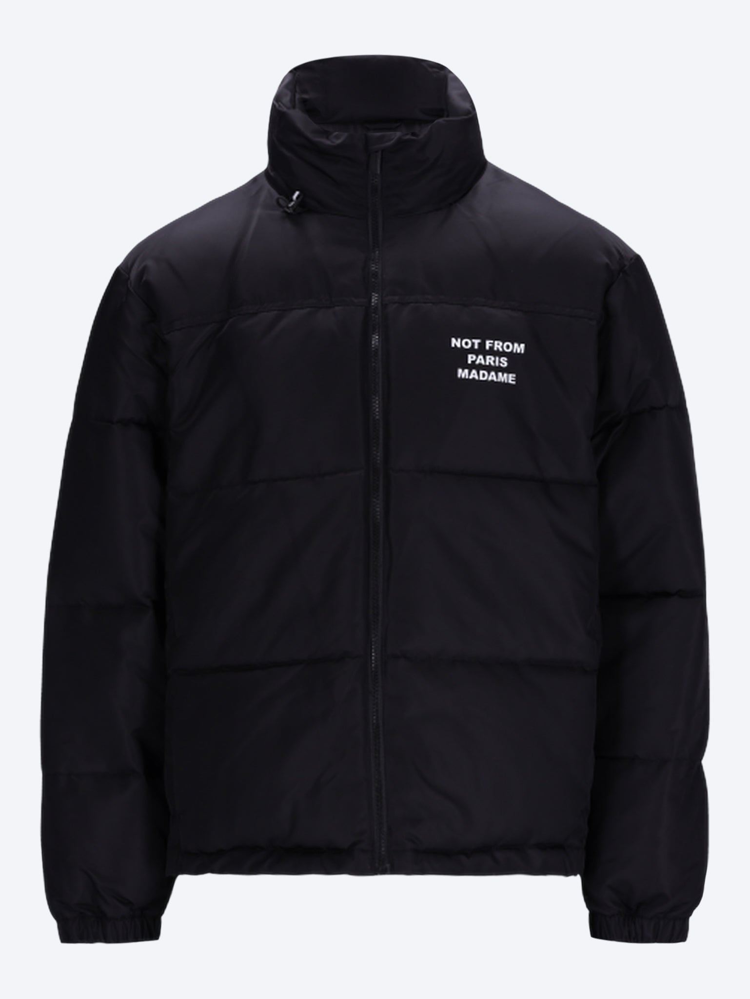 Slogan puffer jacket 1