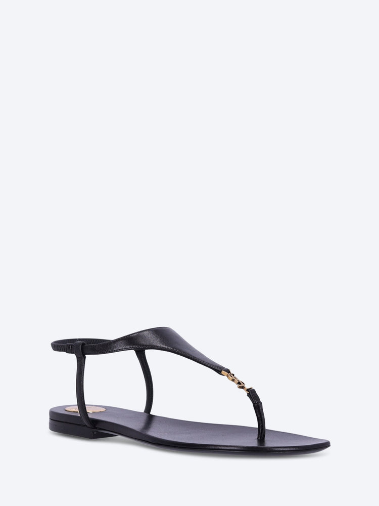 Sandales Cassandre en cuir lisse 2