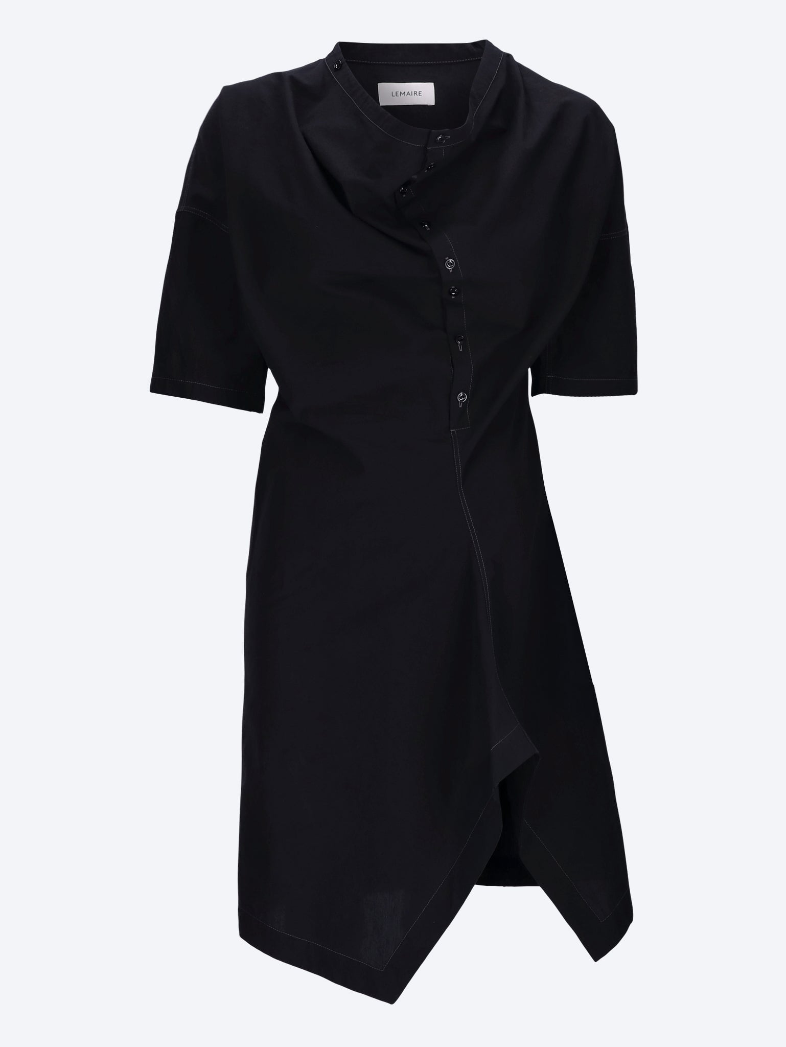 Soft collar dress 1