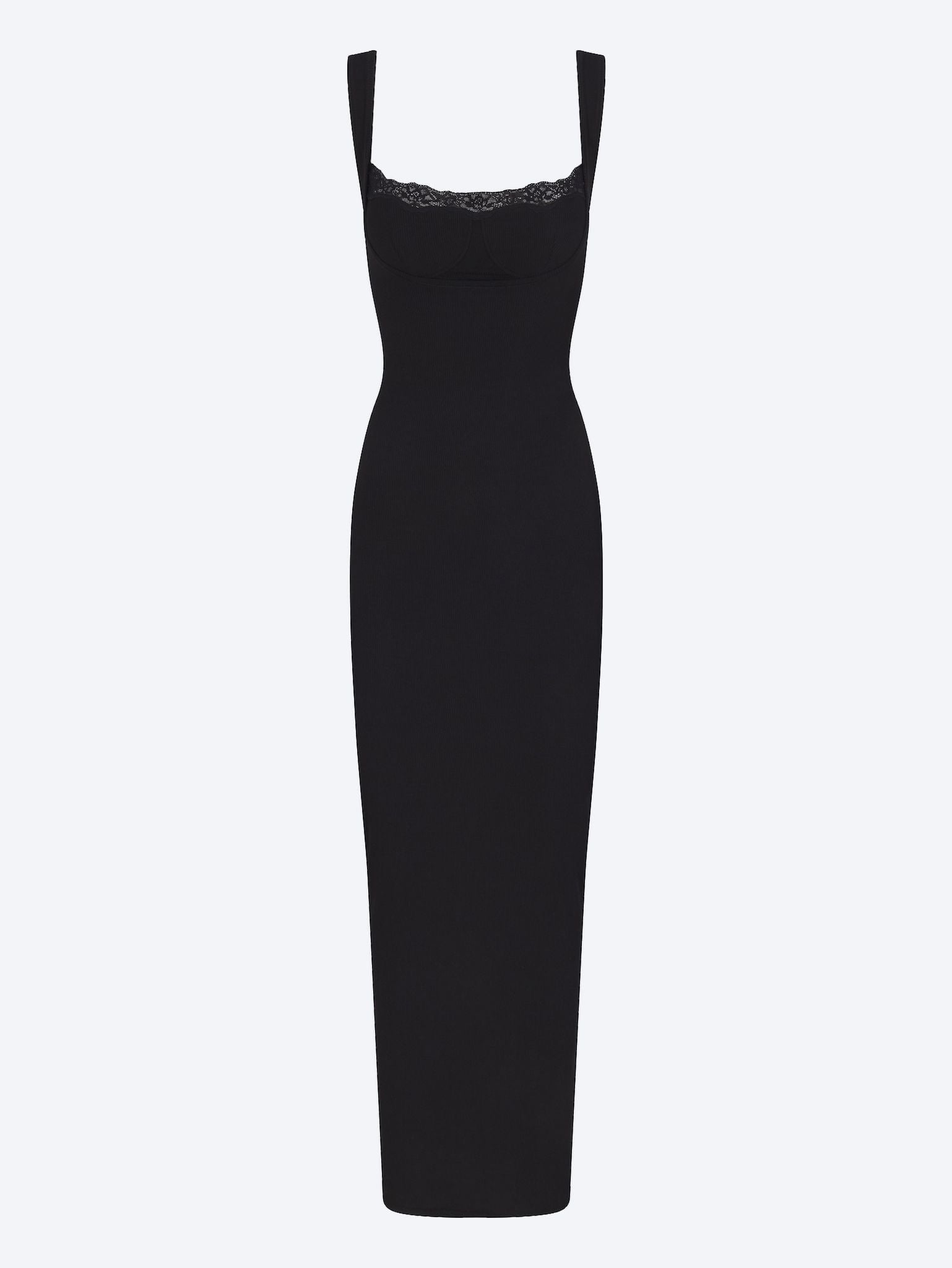 Weiches Lounge-Tanktopkleid aus Spitze 1