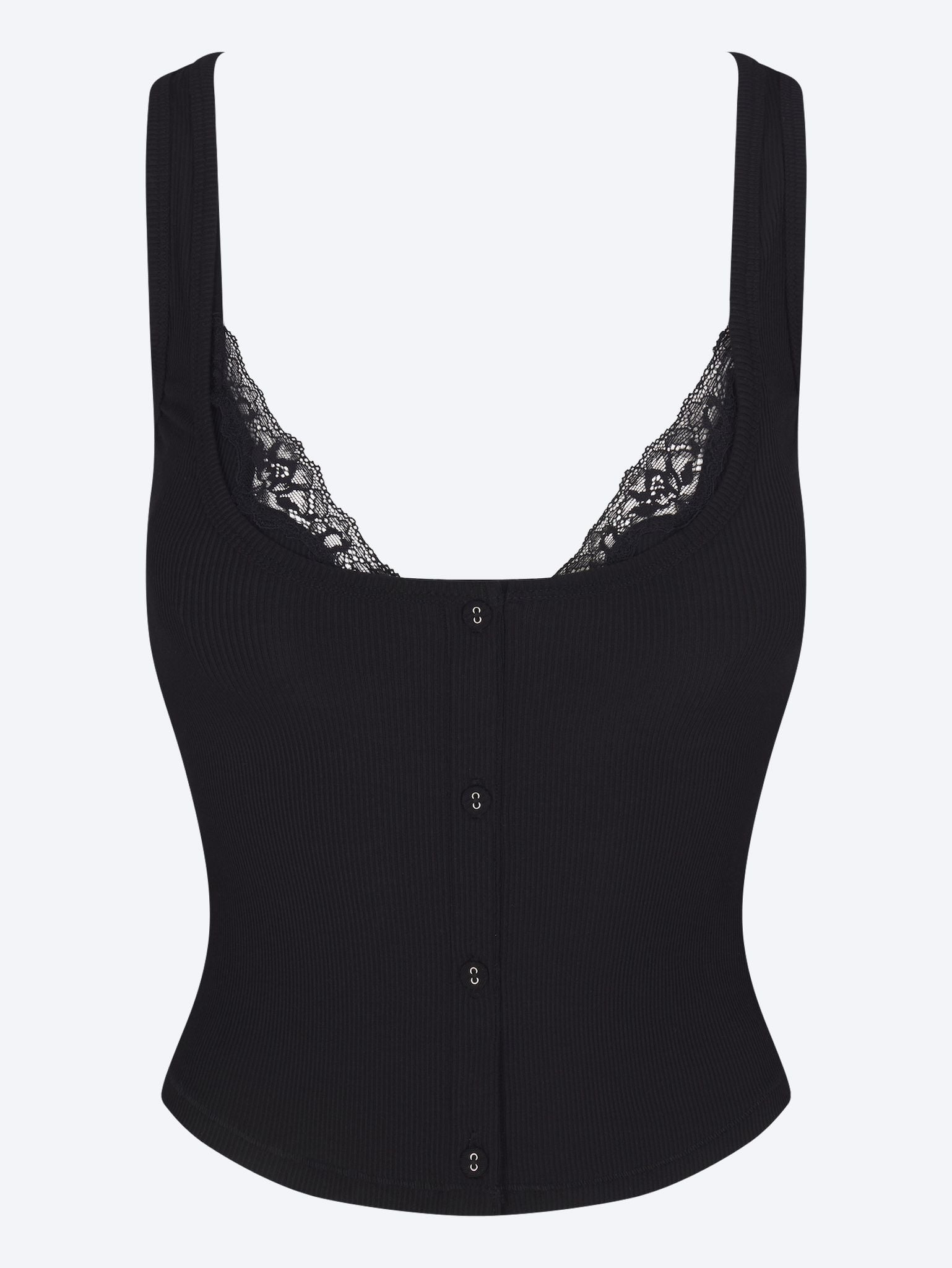 Soft lounge lace tank 1