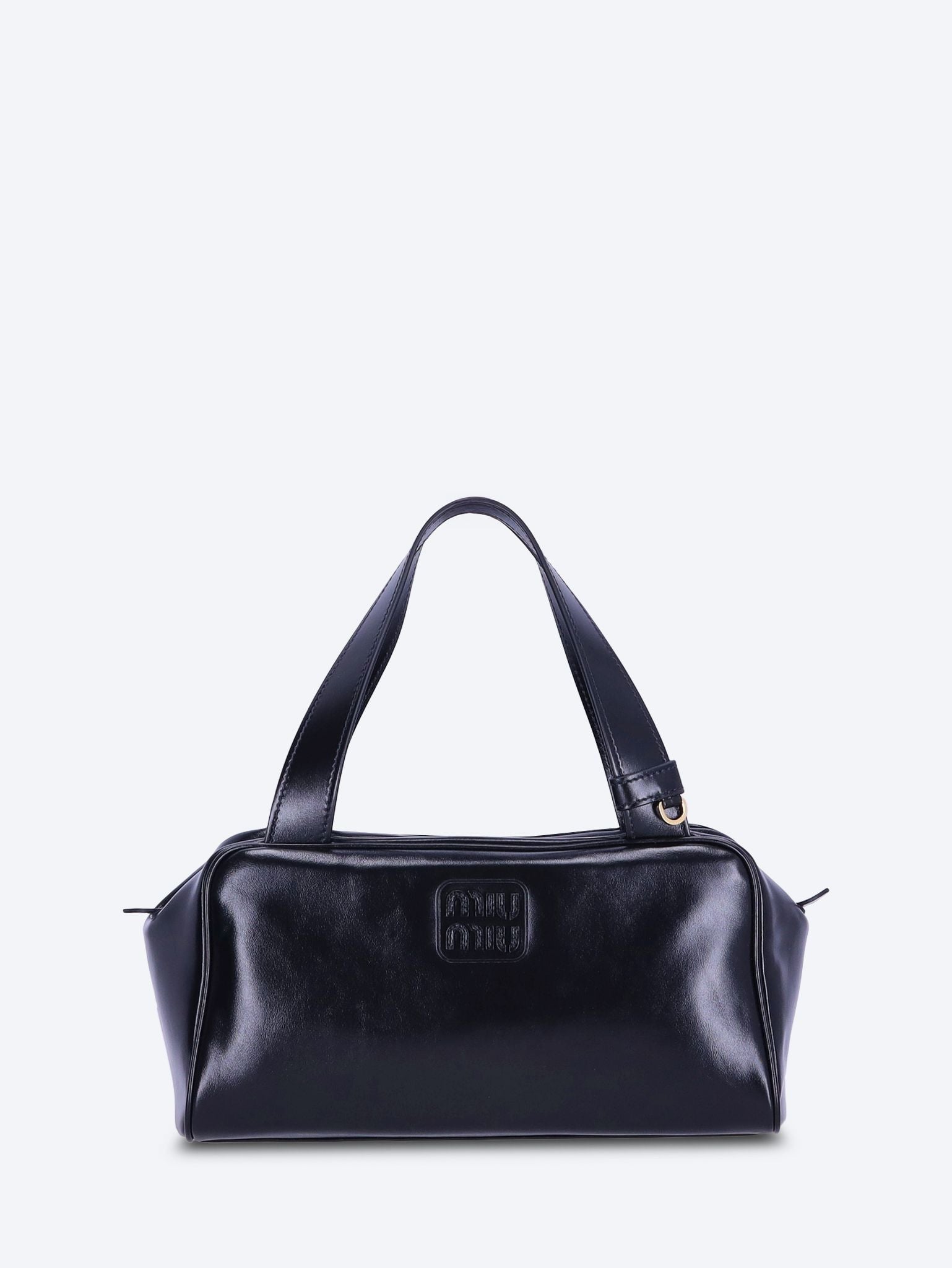Softy shine leather handbag 1
