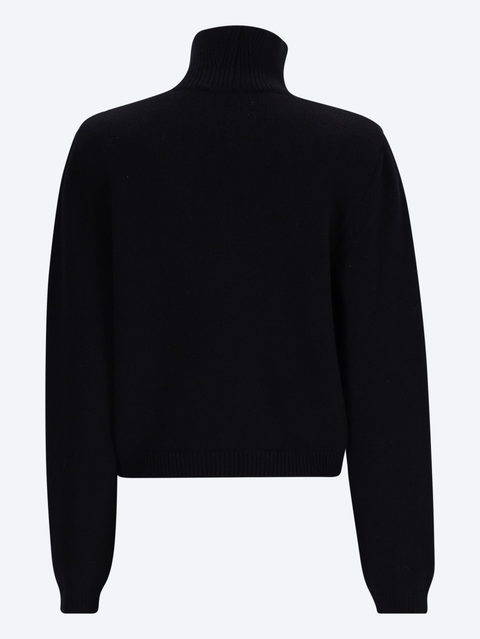 Statement shoulder turtleneck sweater 3