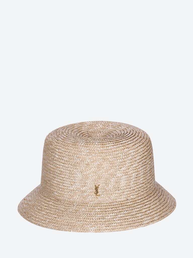 Straw bucket hat 1