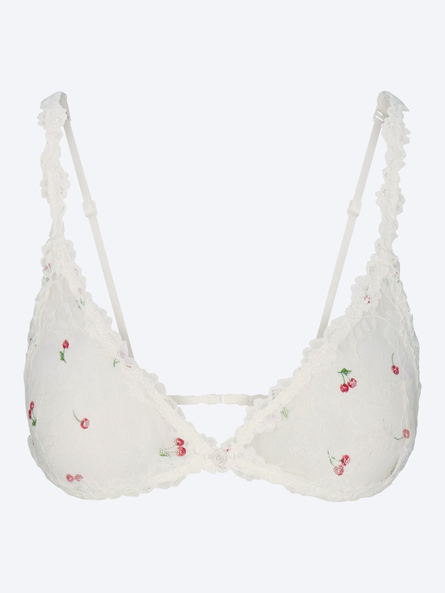 Stretch lace triangle bralette 1
