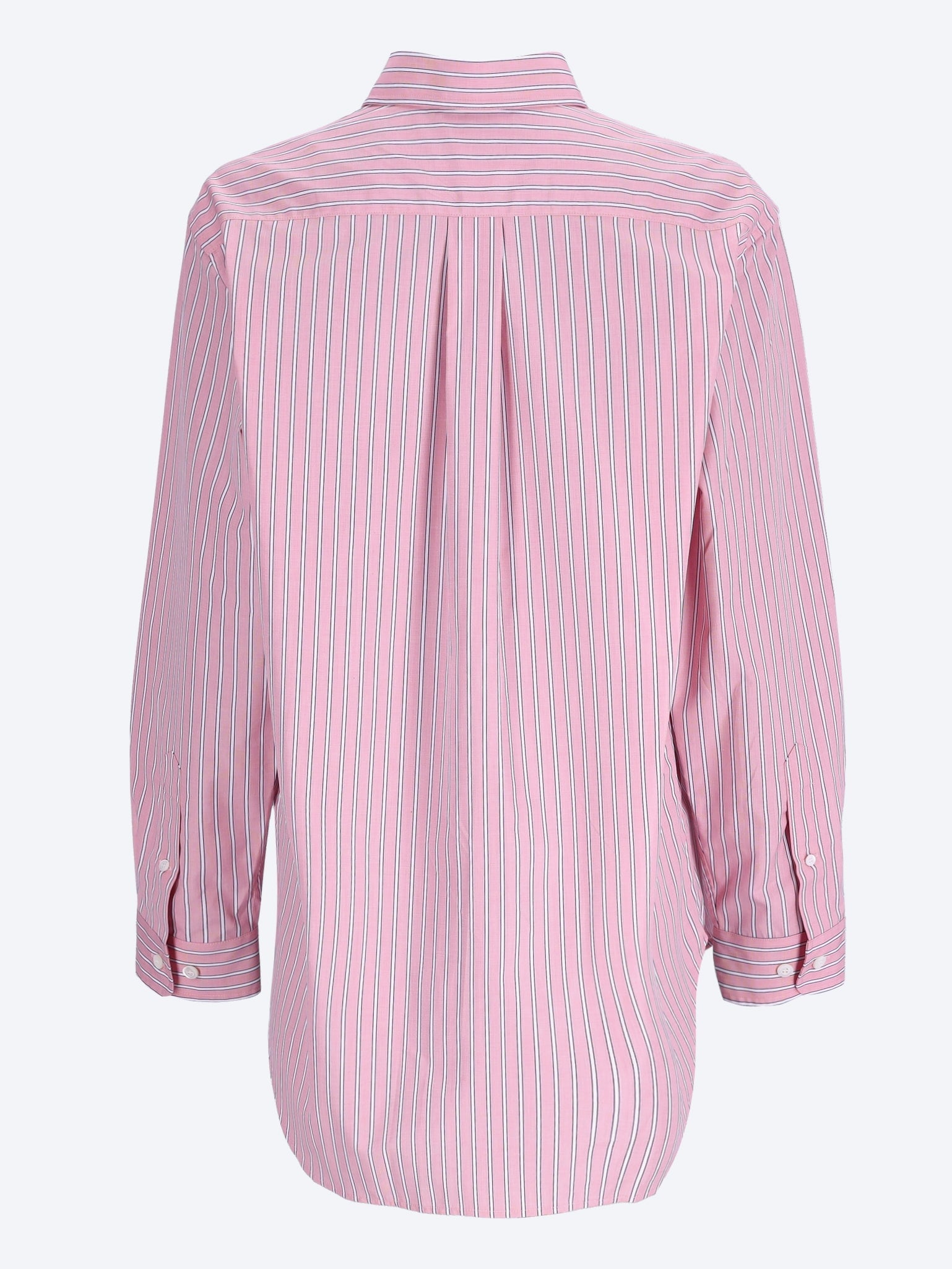 Striped poplin shirt 3