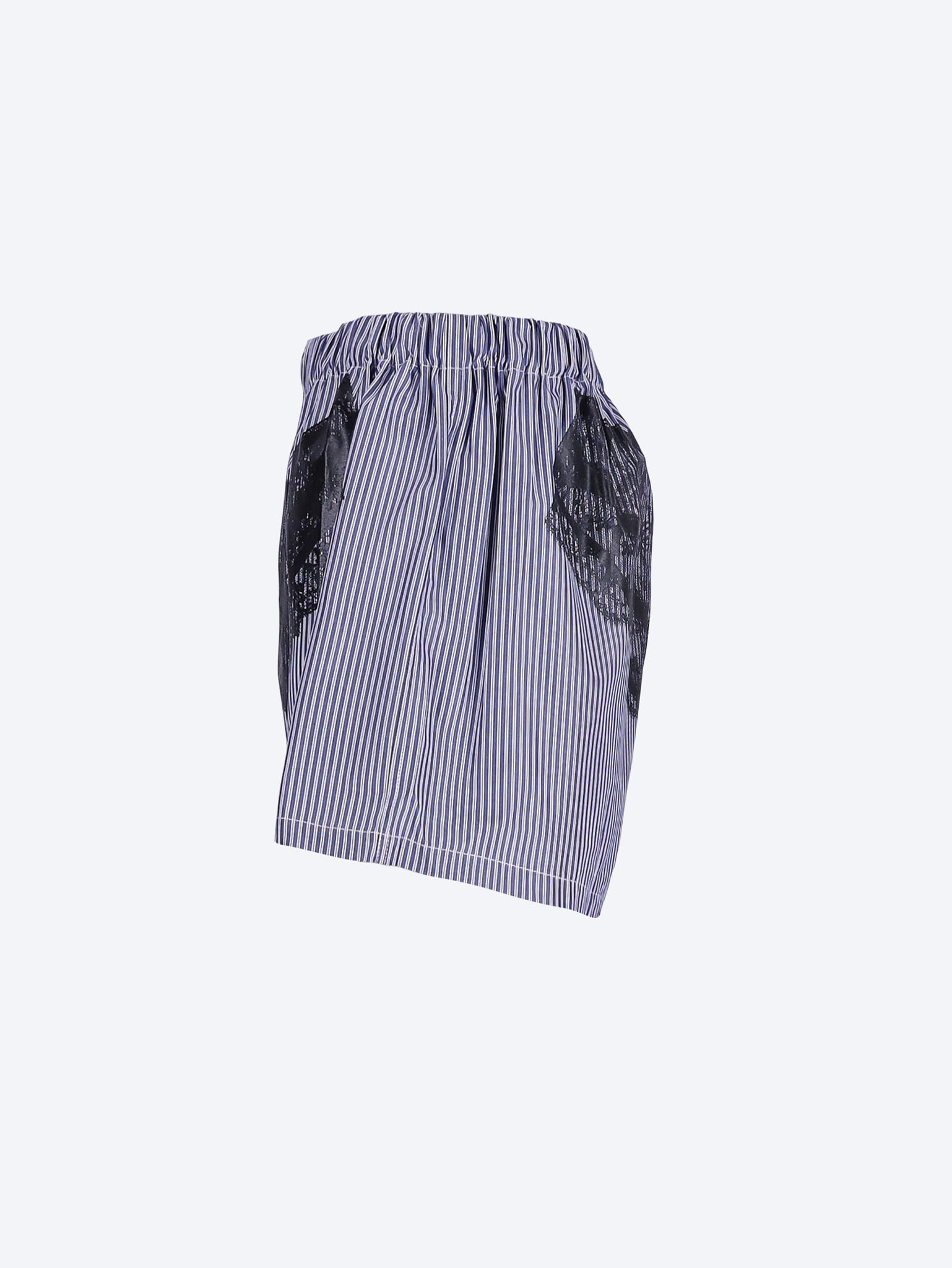 Striped trompe l'oeil boxer shorts 2