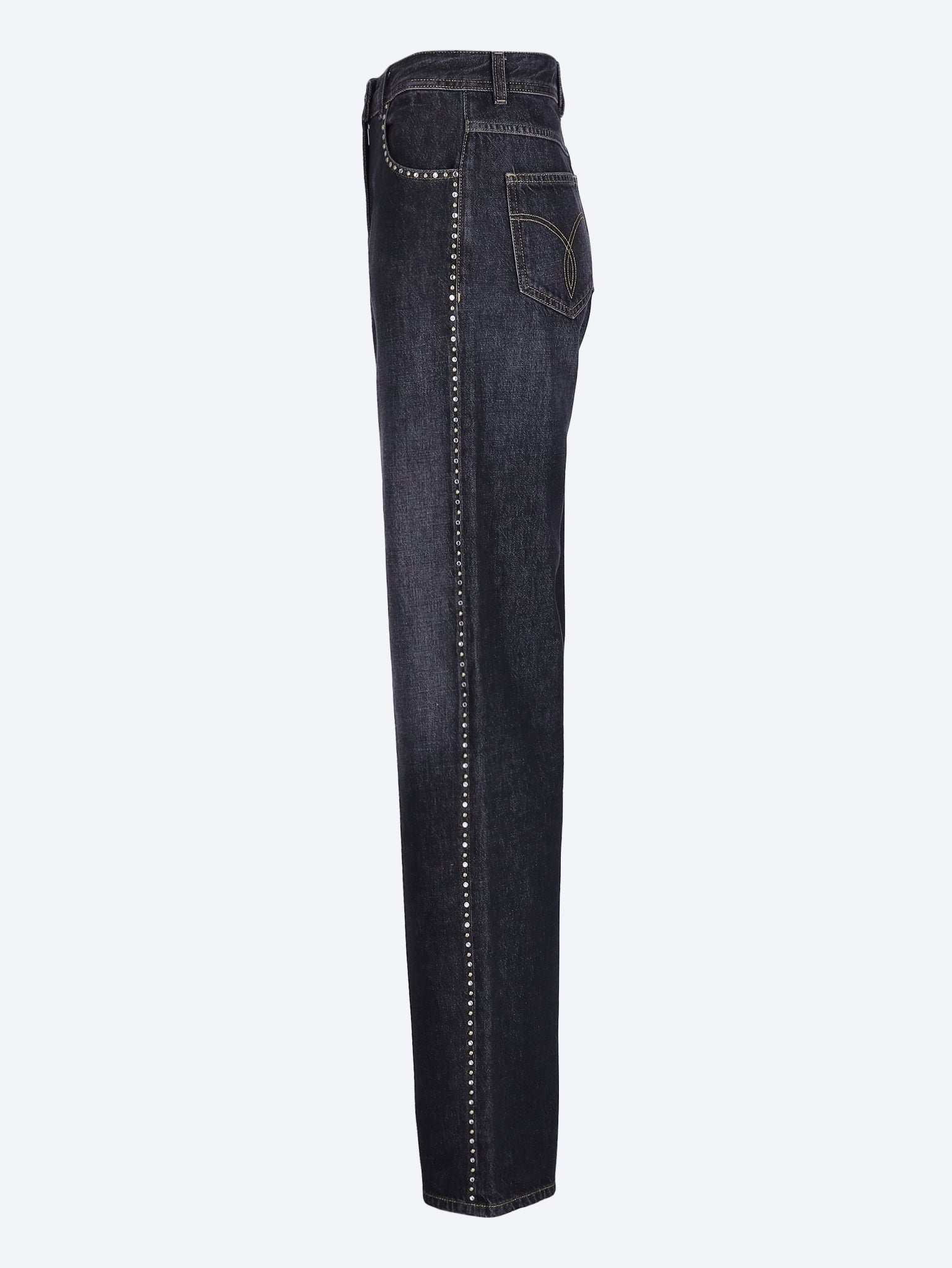 Studs washed jeans 2