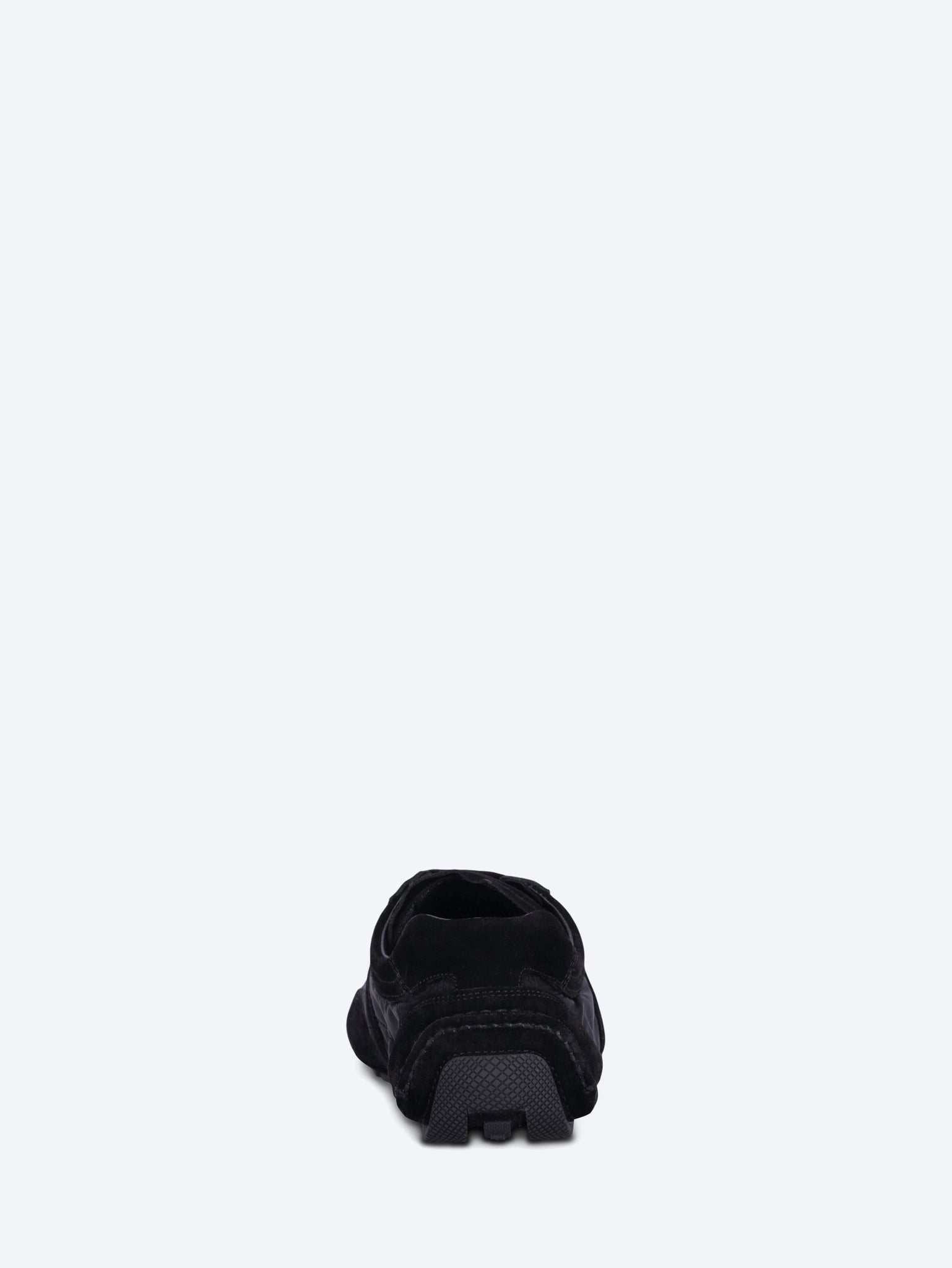 Suede and nylon sneakers 5